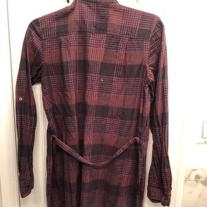 Loft Plaid Dress S